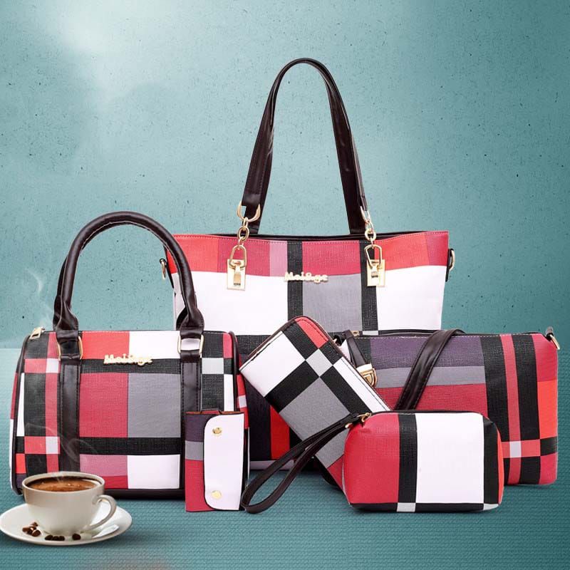 OOS Plaid Luxury 6 Set