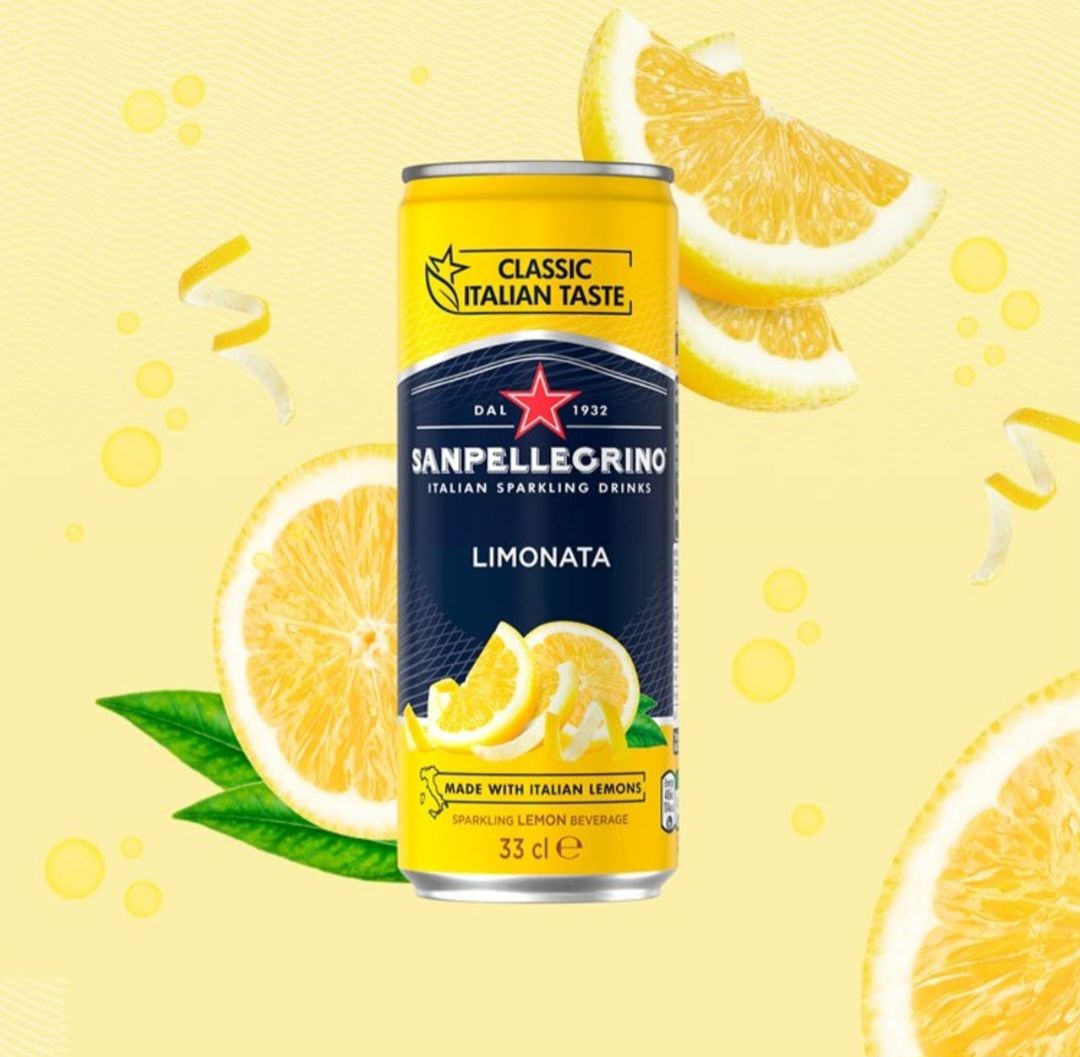 SAN PELLEGRINO NATURAL LIMONATA SPARKLING 