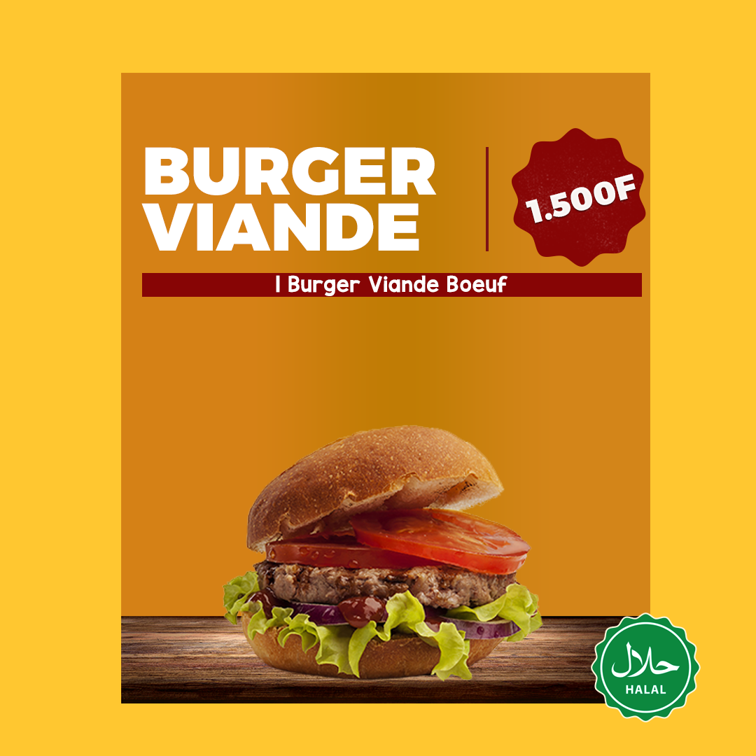 BURGER VIANDE