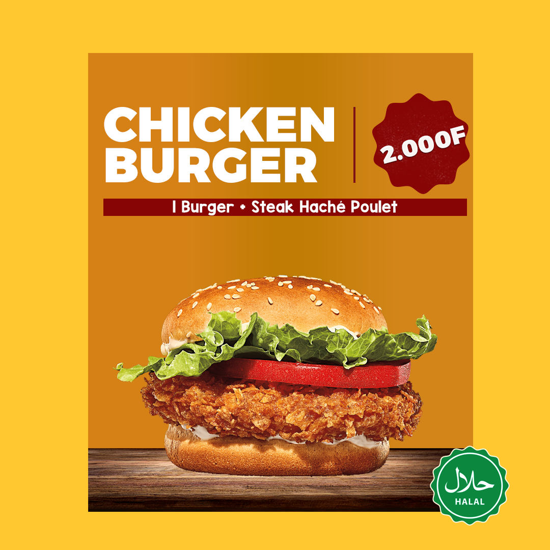 CHICKEN BURGER 