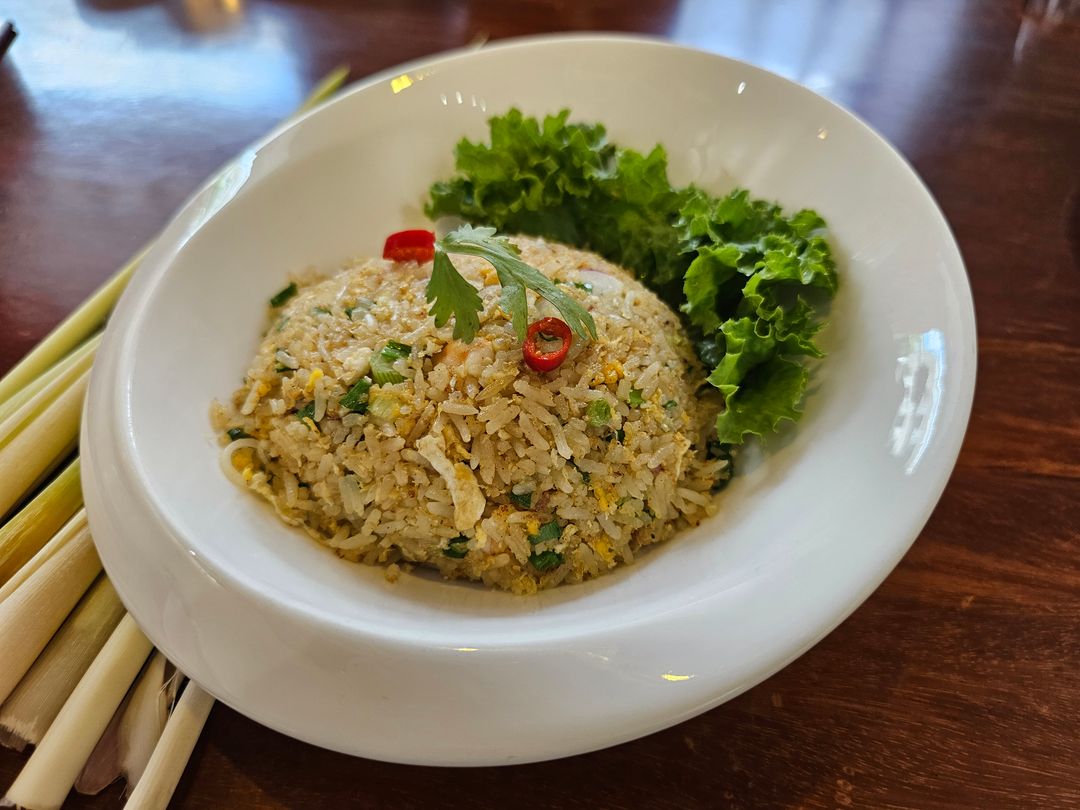 泰式海鲜炒饭 Thai-Style Seafood Fried Rice