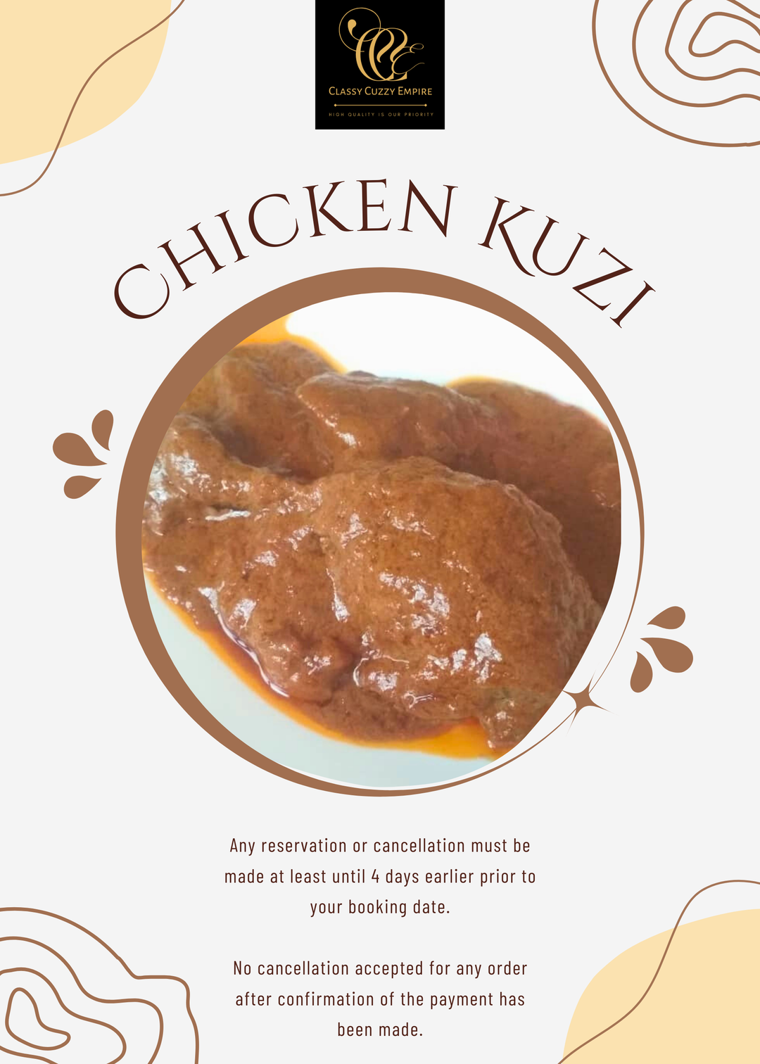 4 PKG Kuzi Ayam Double