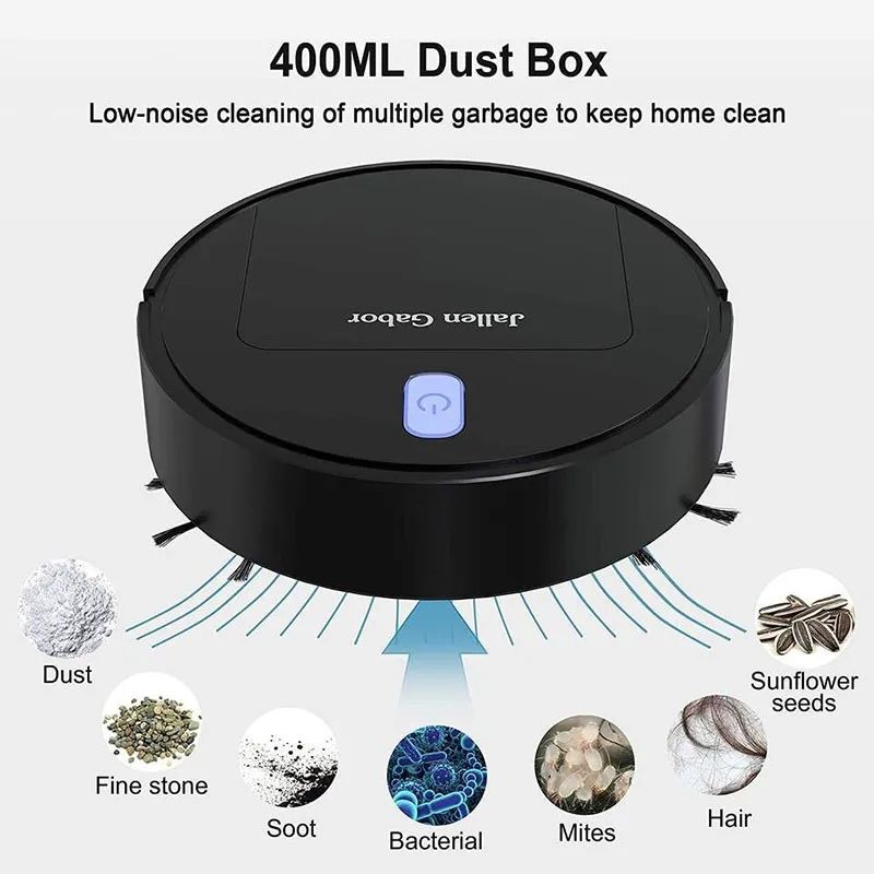 Newest Design Household Charging Automatic Sweeping Robot Smart Vacuum Cleaner Wet And Dry Floor Sweep Mop