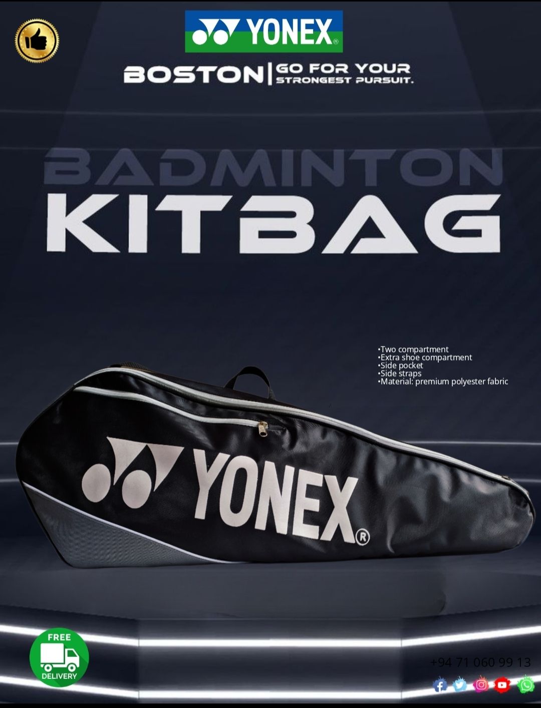 YONEX BADMINTON BAG 