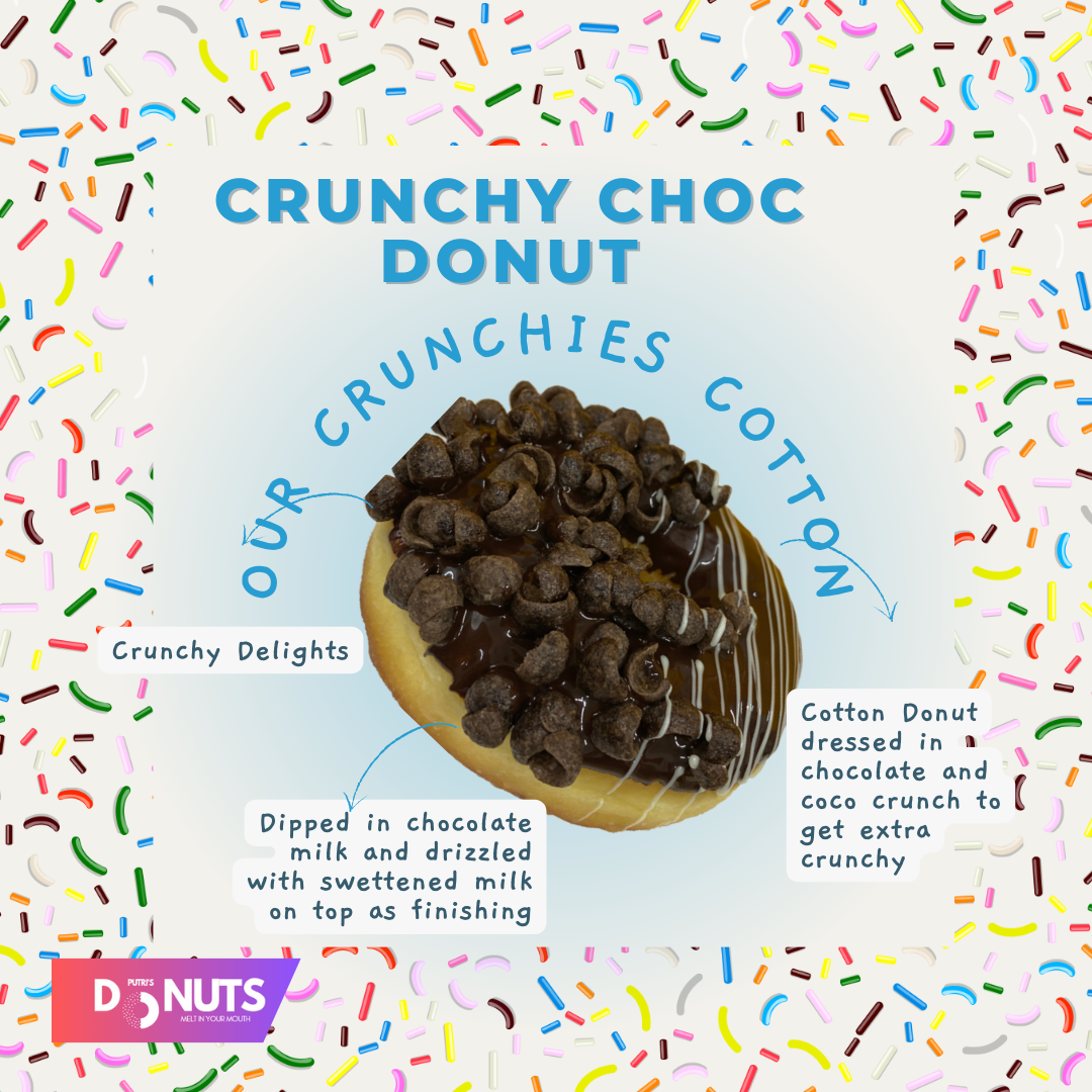 Crunchy Choc Donut