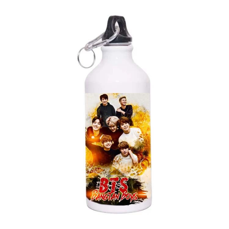 BTS Printed 600ml Water Bottle