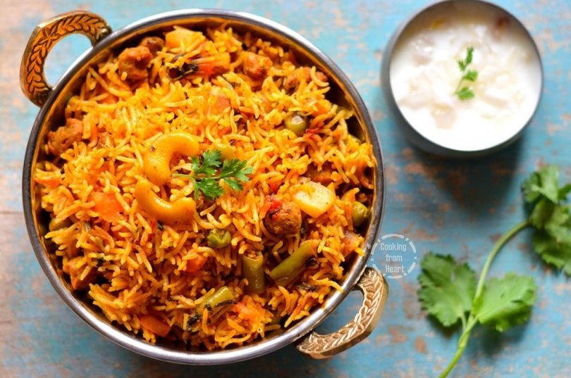 VEG BIRYANI  MEAL