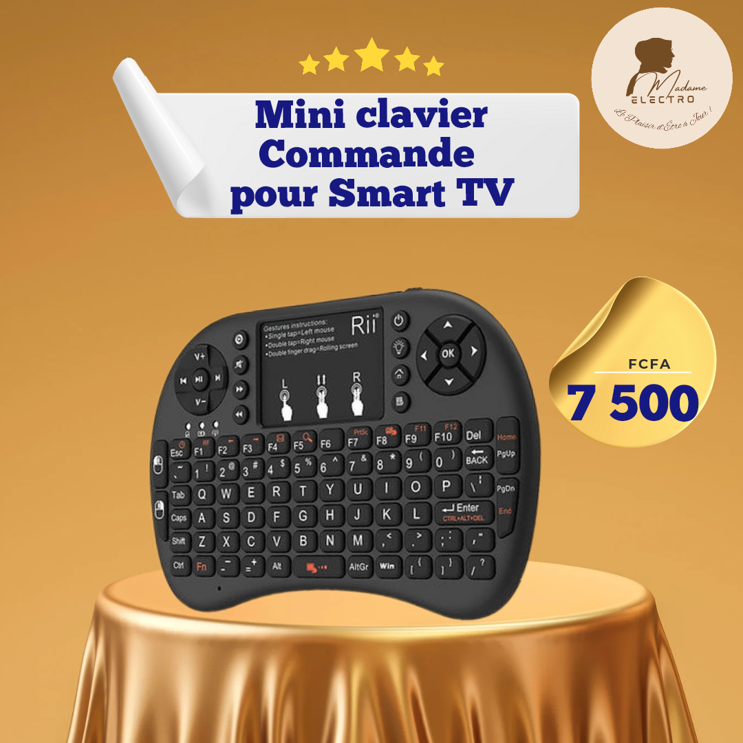 Commande pour smart TV