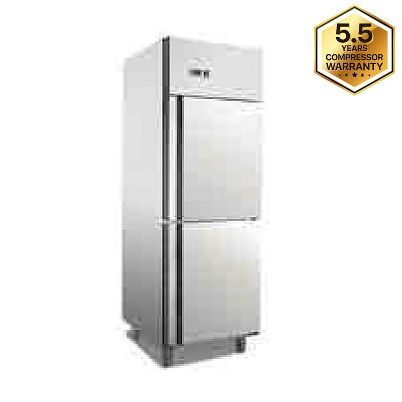 MATRIX 2-DOORS STAINLESS STEEL STANDING FREEZER 500L(X500L2F-HC)