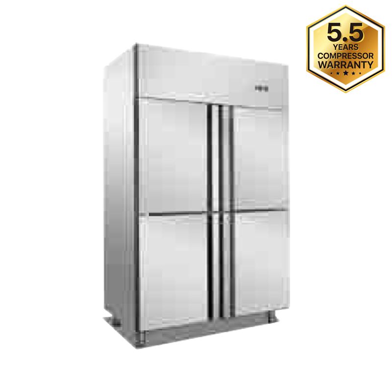 MATRIX 4-DOORS STAINLESS STEEL STANDING FREEZER 1000L (X1.0L4F-HC)