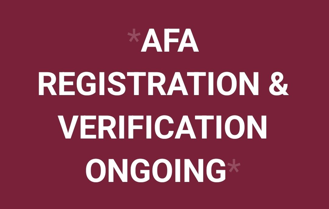 MTN AFA REGISTRATION: REQUIREMENTS ARE; NAME,CONTACT AND ANY ID NUMBER IF POSSIBLE 