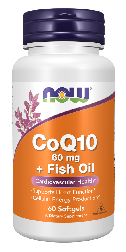 CoQ10 60 mg with Omega-3 Fish Oil