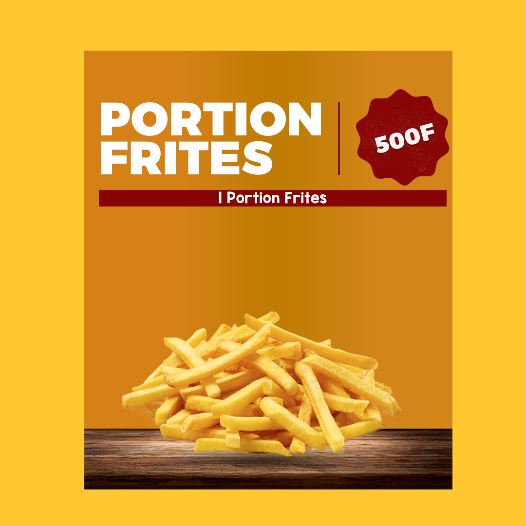 SUPPLEMENT PORTION FRITES 