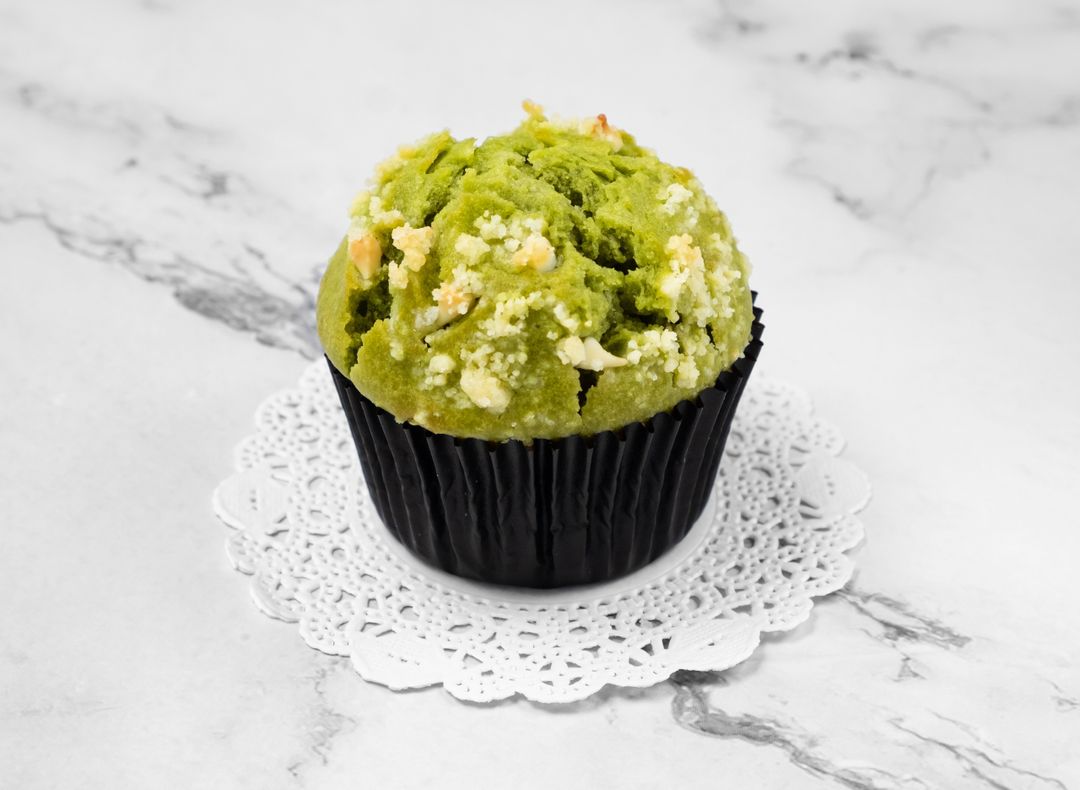 Matcha White Chocolate Muffin