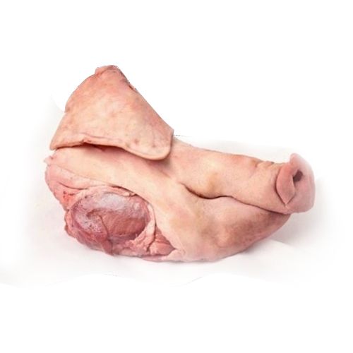 Demie tête de porc