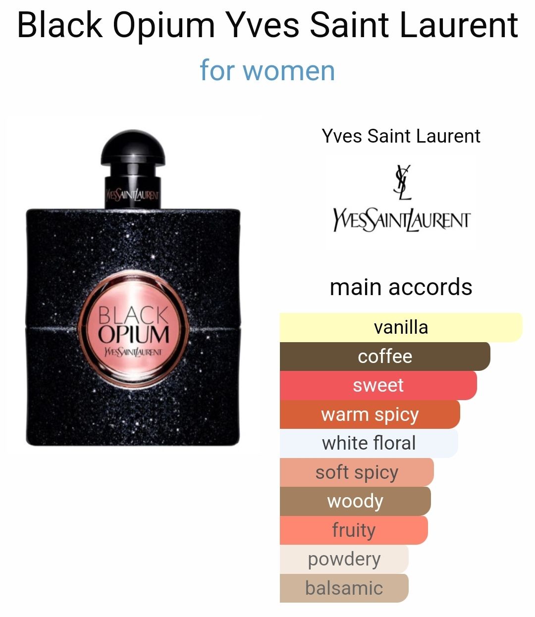 Inspired By - Black Opium - Yves Saint Laurent