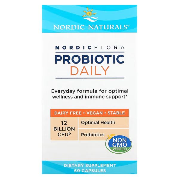 Nordic Flora Probiotic Daily, 12 Billion CFU