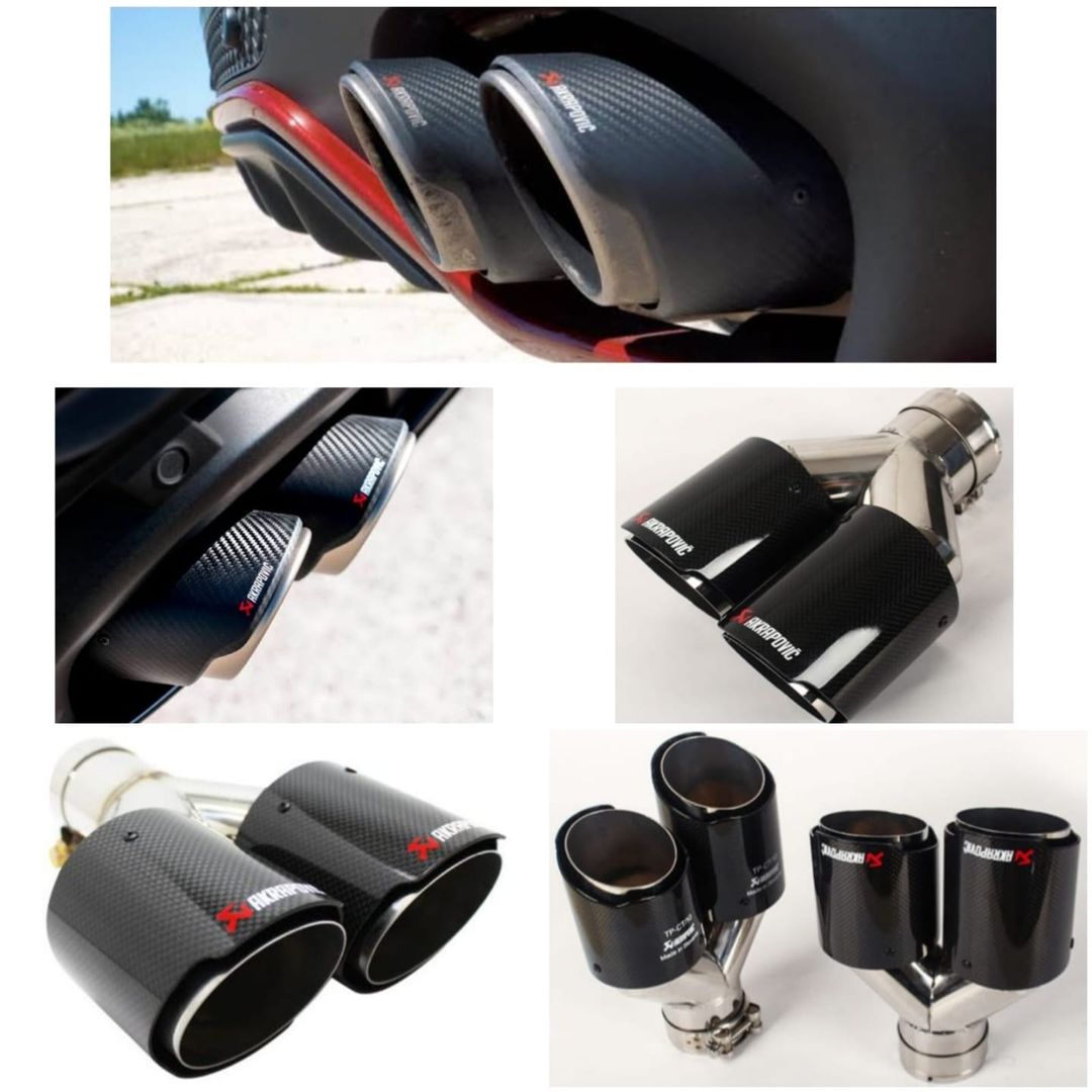 G 4173. Twin Car Exhaust Muffler System.