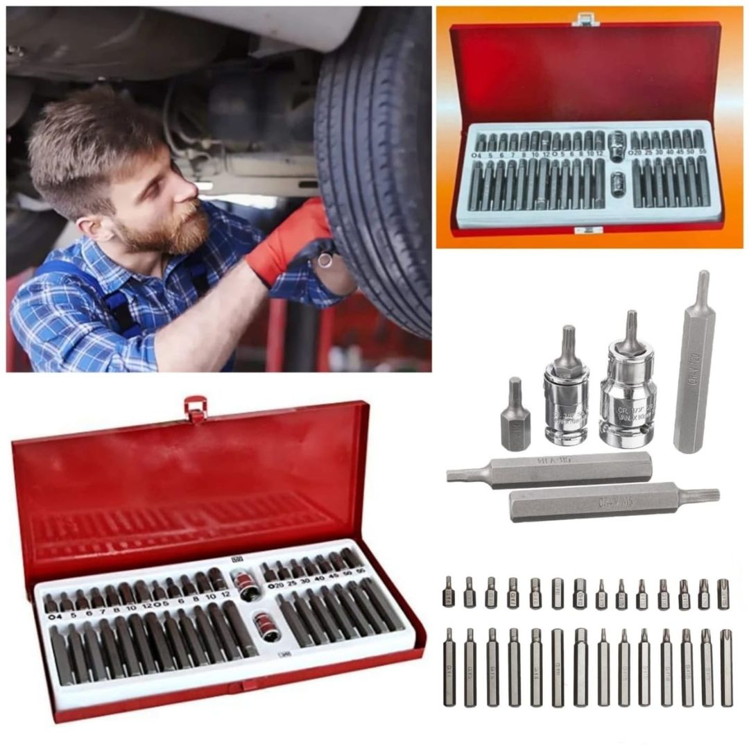C 4091. 40Pcs Interchangeable Bit Set.