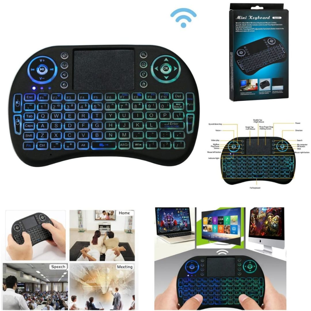 G 3828. Mini i8 Wireless Keyboard.