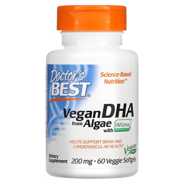 Vegan DHA from Algae with Life's DHA, 200 mg