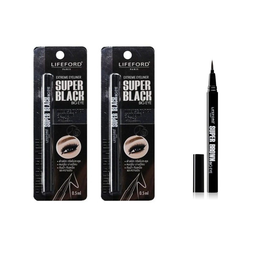 LIFEFORD Paris Extreme Eyeliner Super 0.5ml - Black