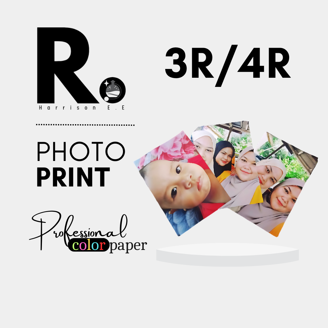 4R Photo Print - High Quality 210GSM VividColour