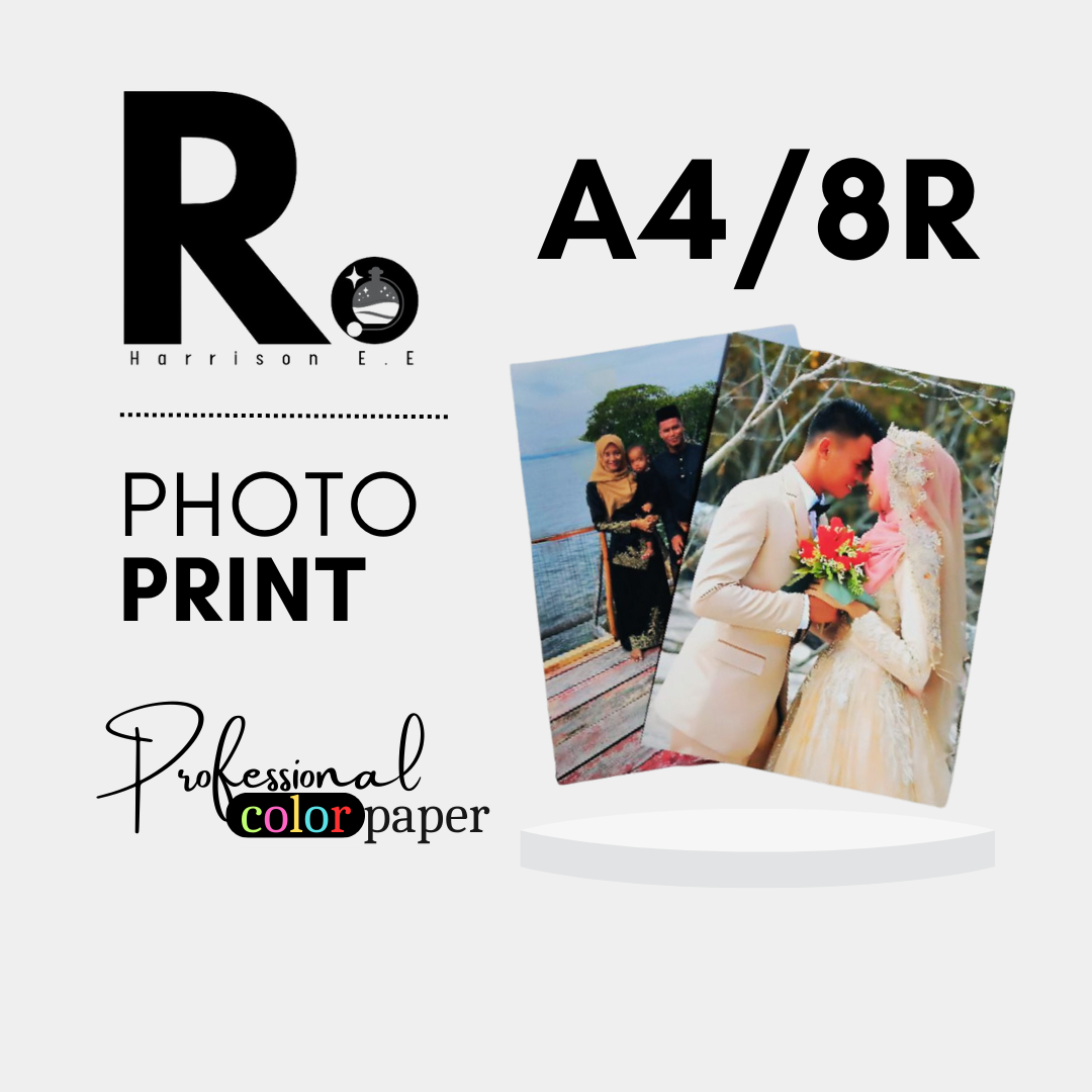 A4 Photo Print - High Quality 210GSM VividColour