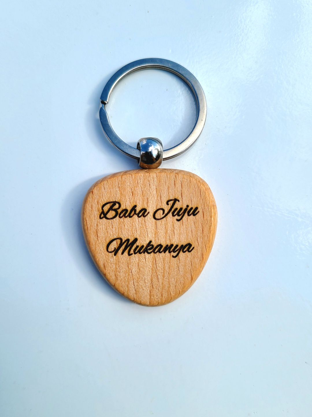 Wooden Engraved Keychains 