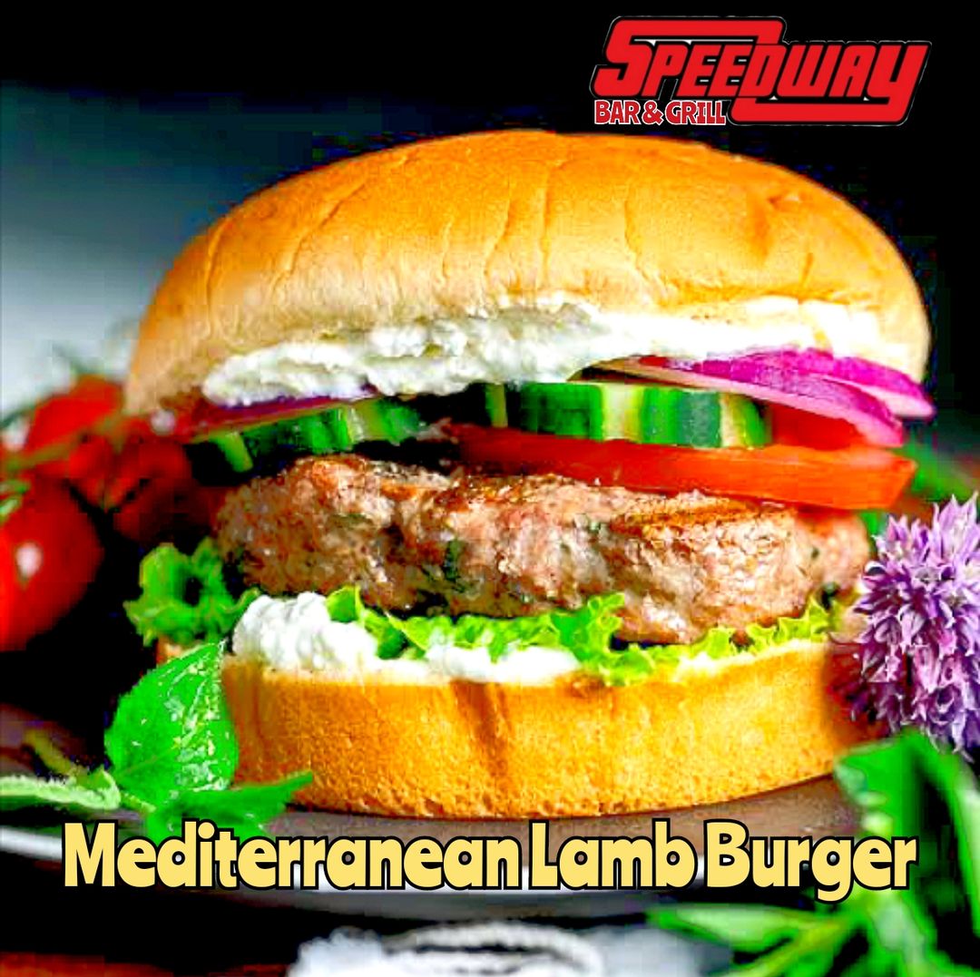 Mediterranean Lamb Burger 