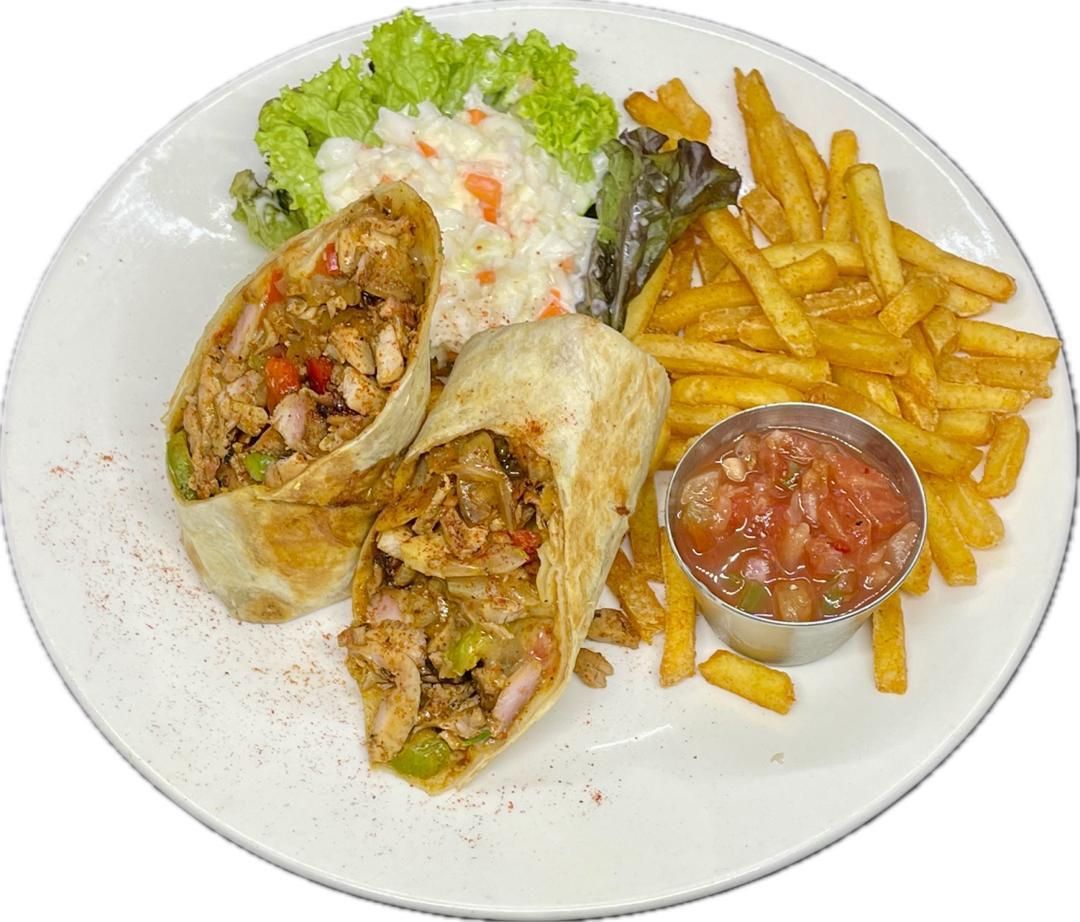 Western Chicken Fajita Wrap