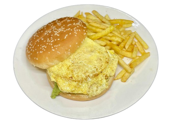 Burger Egg Omelette