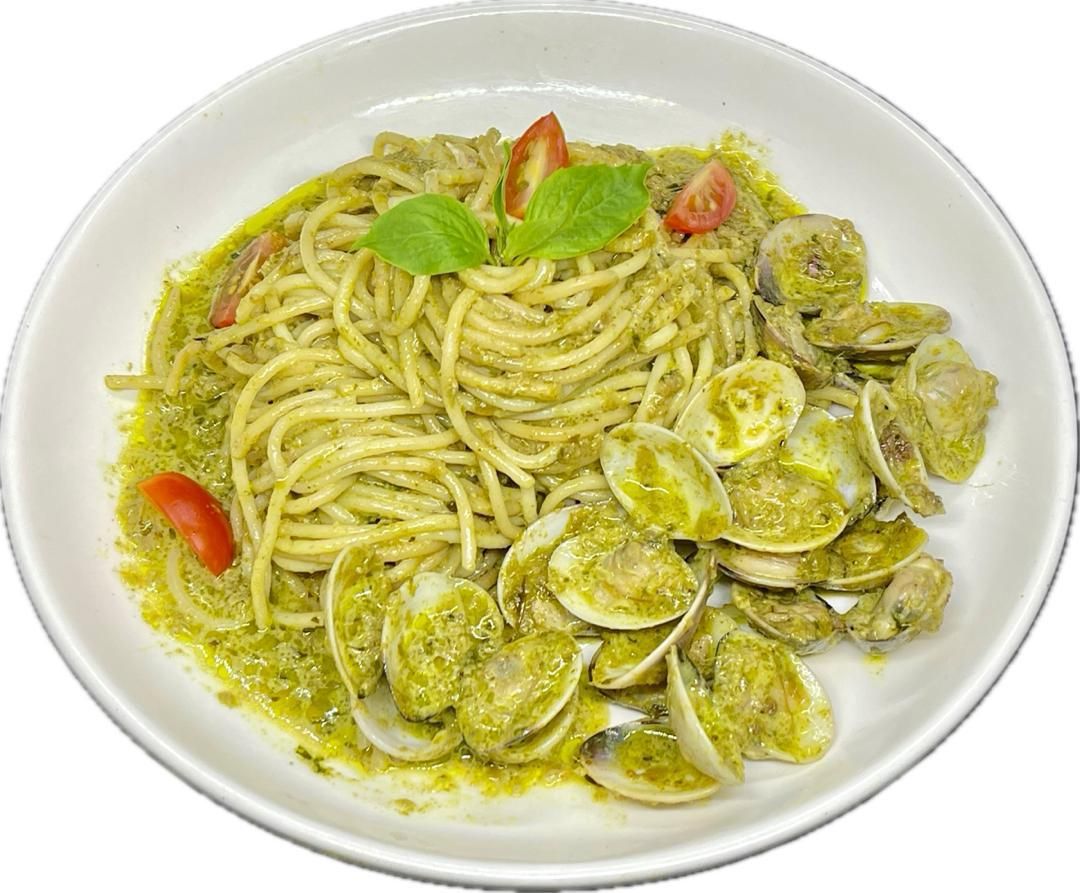 Green Curry Pasta - Stir Fry Clam