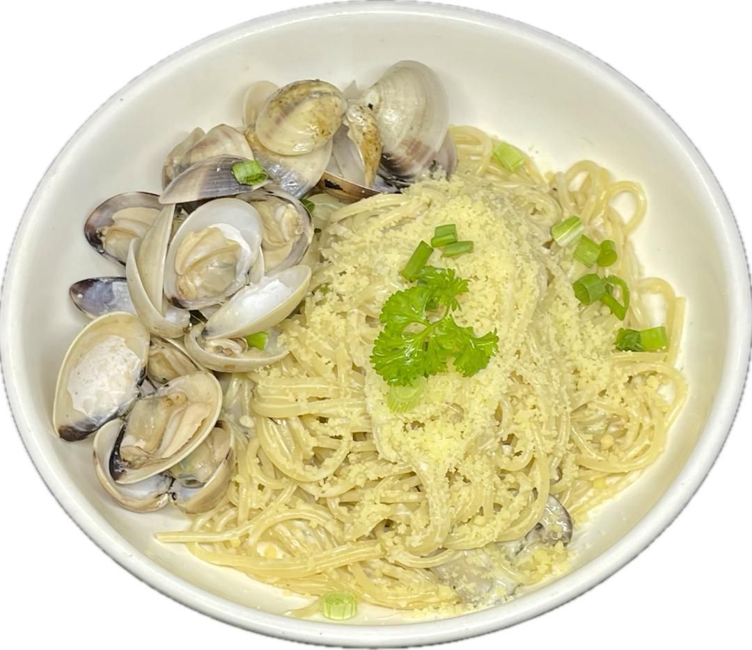 Carbonara Pasta - Stir Fry Clam