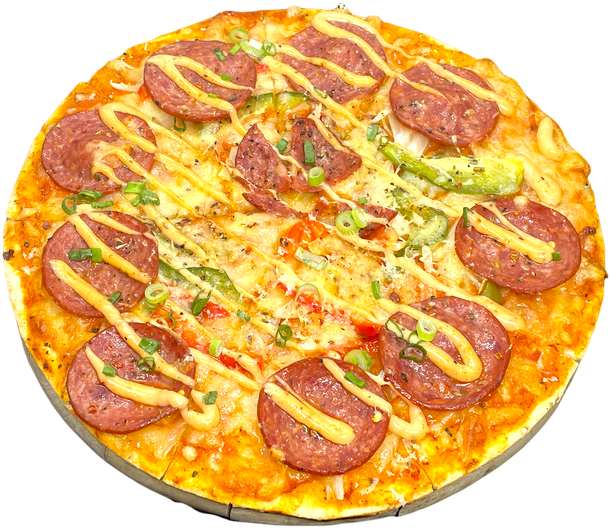 Beef   Pepperoni Pizza