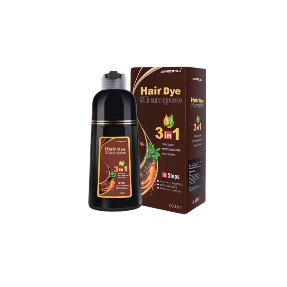 Hair Dye Shampoo Dark Brown