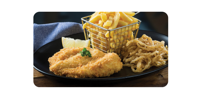 Full Chicken Schnitzel [SPUR]