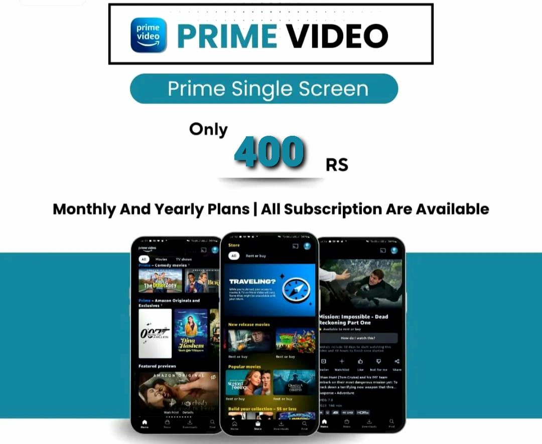 Amazon Prime Private screen.