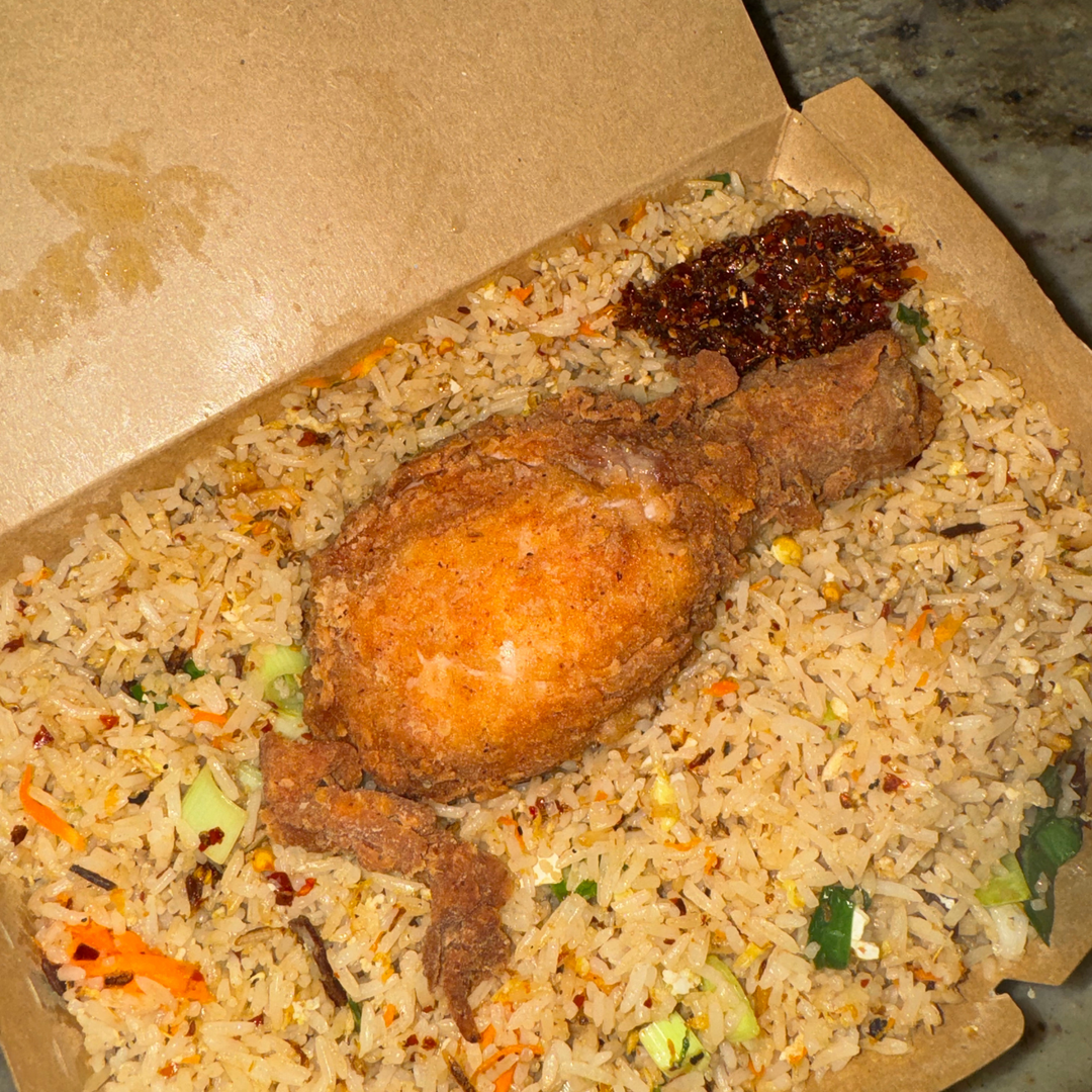 Crispy Chicken Fried Rice