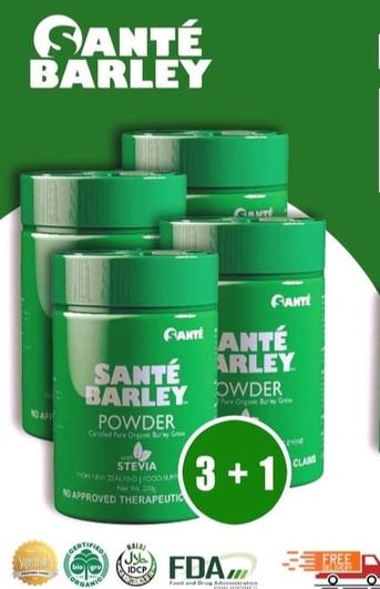 Santé Powder with Stevia Canister (200gms) 3+1