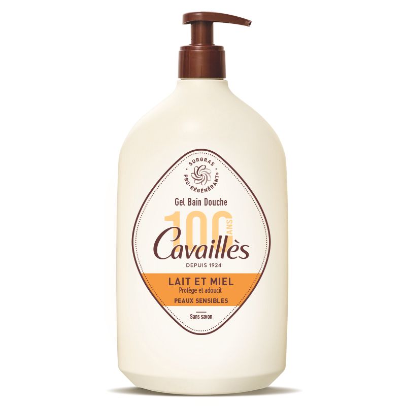 Gel douche Rogé cavaillès Lait et Miel 