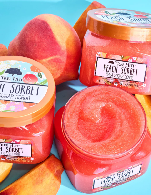 Peach Sorbet Shea Body Sugar Scrub