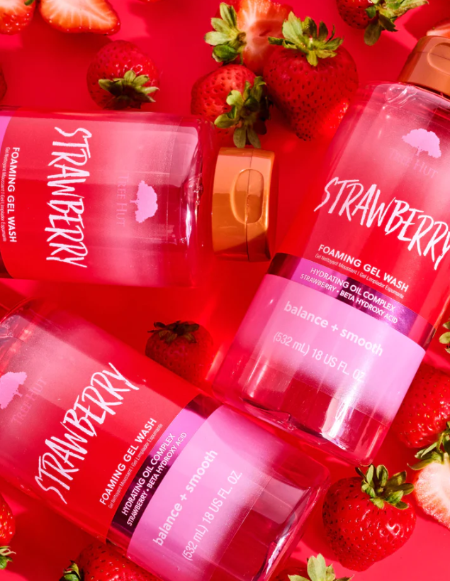 Strawberry Foaming Body Wash