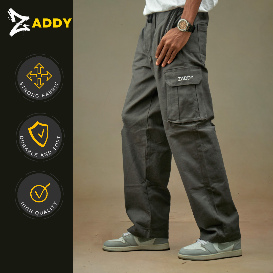 ZADDY LUXURY CARGO TROUSER  