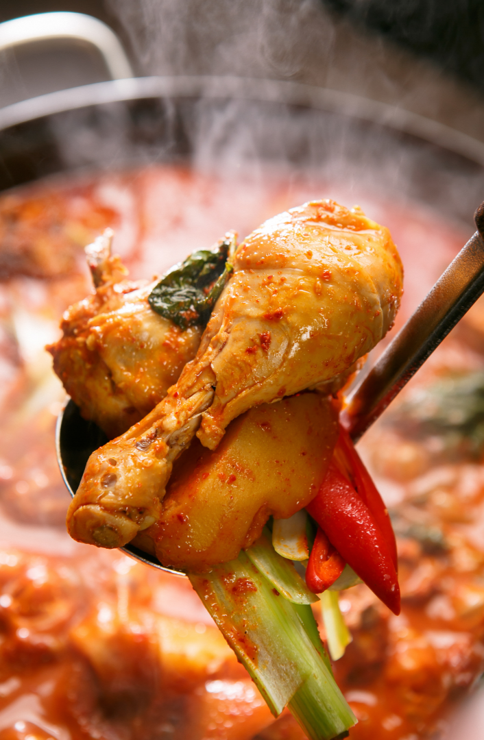 Spicy braised drumsticks    (3 servings, drumsticks 1kg)