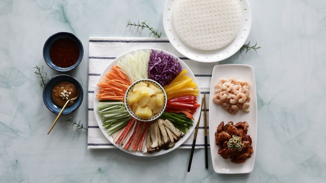 Vietnamese spring rolls (3 servings)
