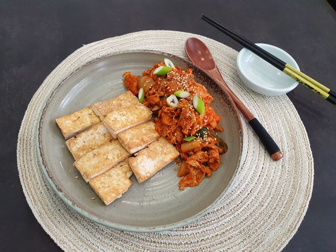 Tofu Kimchi  Pork belly
