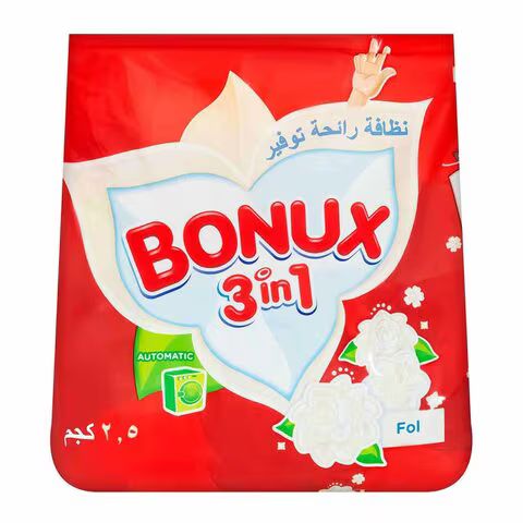 Bonux Automatic Detergent Fol – 2.5 Kg