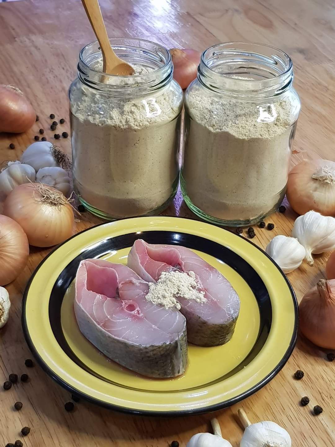 ပန်းခရေ Kitchen_ဟင်းခပ်မှုန့်