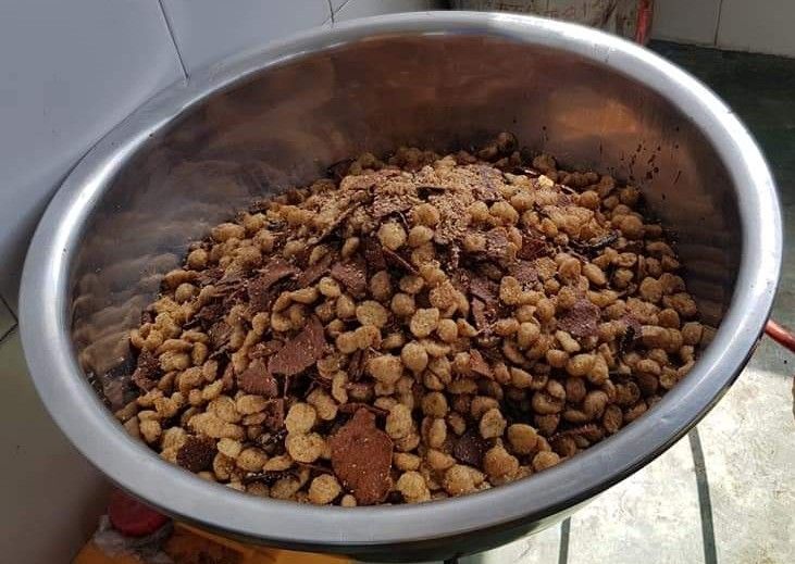 ပန်းခရေ Kitchen_ဂျူး၊ ပဲပုပ်၊ အသားတုဘာလချောင်ကြော်